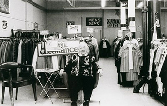Sally Birke at Birke's Department Store, 2004 (Joe Quinlan Photography)